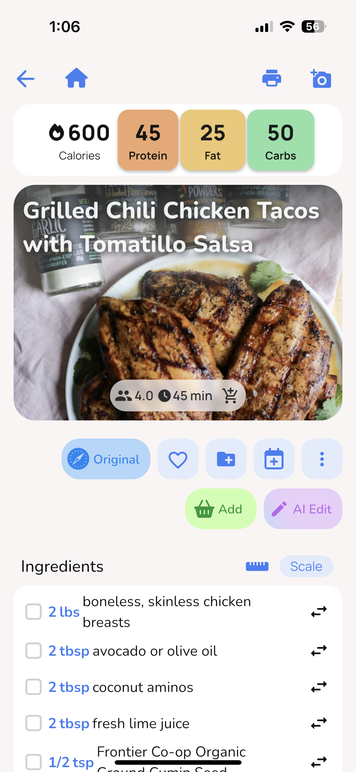 Honeydew app screenshot